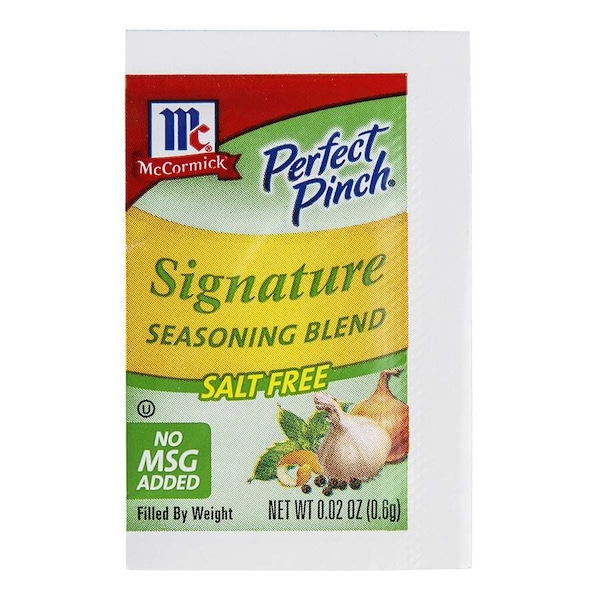 Mccormick McCormick Salt Free Signature Seasoning Blend .73g Packets